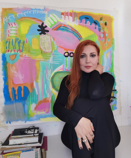 Why I Create Colorful Paintings as an Introvert Artist