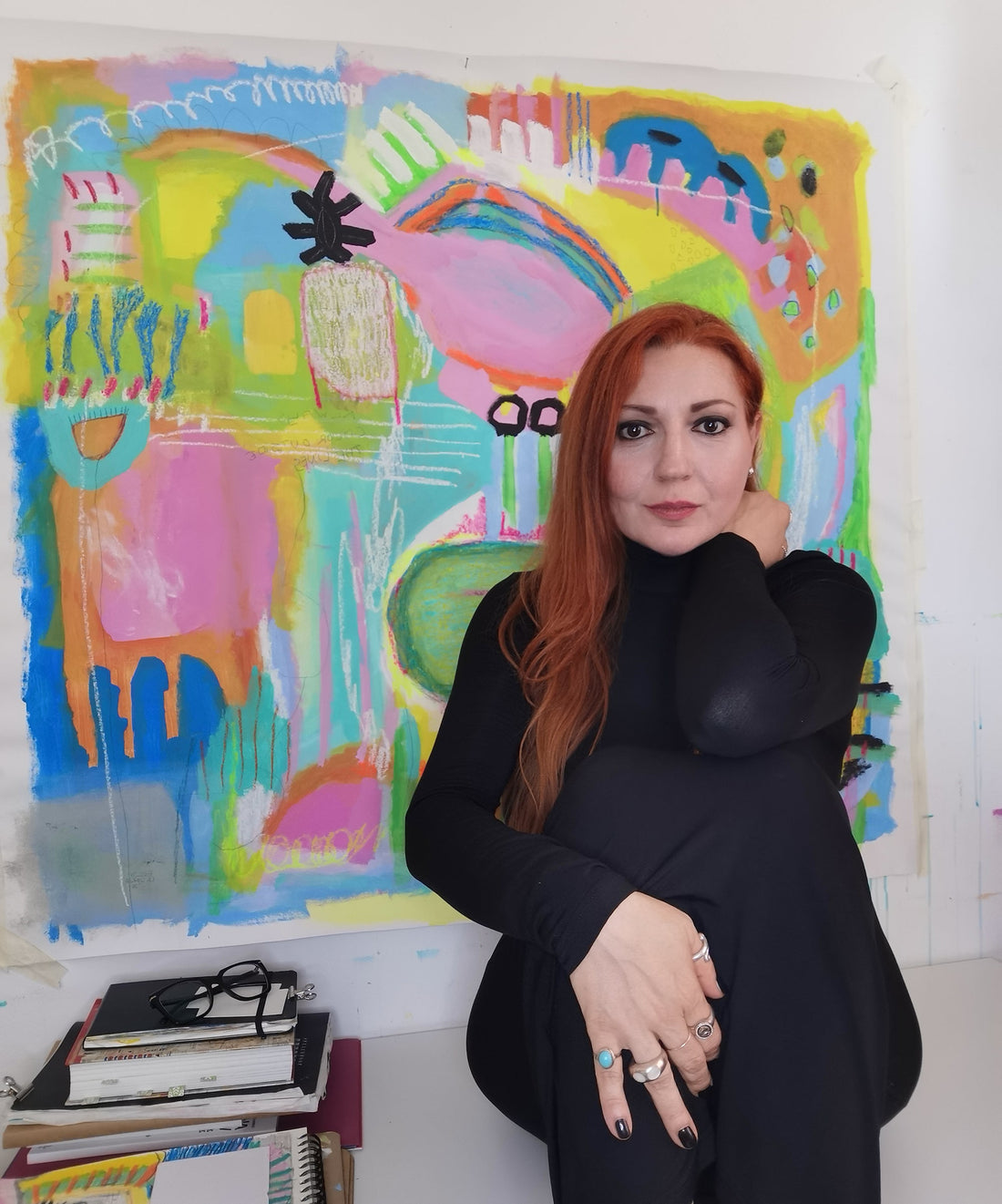 Why I Create Colorful Paintings as an Introvert Artist