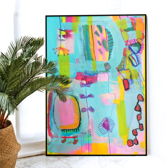 Escapade - Framed Print